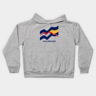 colorado artwork Kids Hoodie